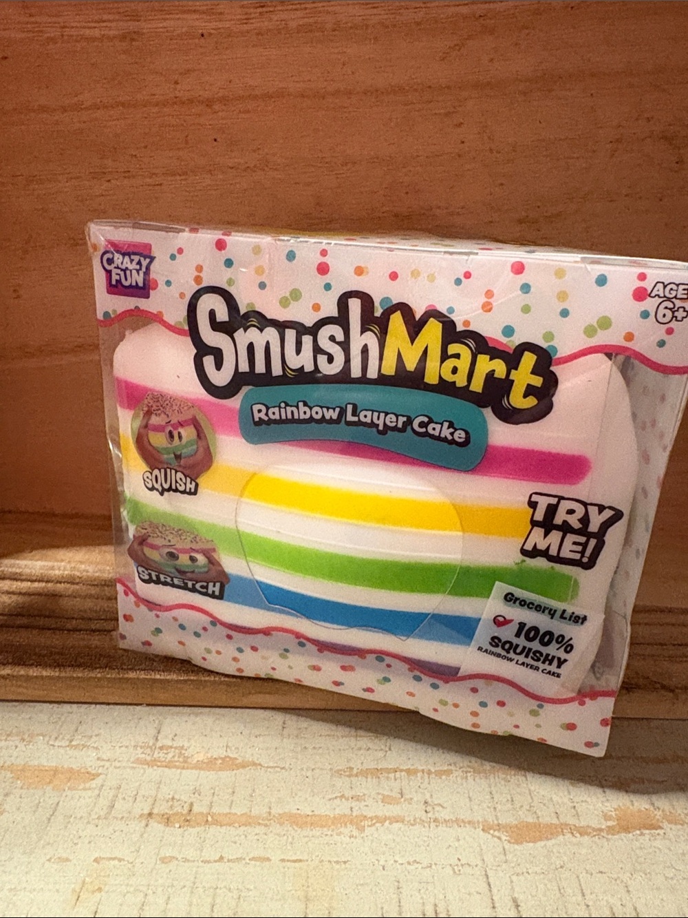 SmushMart Rainbow Layered Cake